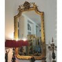 Casa Padrino Barock Spiegel mit Engelsfiguren Gold H. 175 cm - M�bel im Barockstil