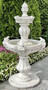 Casa Padrino Barock Springbrunnen Grau  80 x H. 147 cm