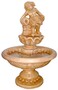 Casa Padrino Barock Springbrunnen M�dchen Beige  70 x H. 119 cm 