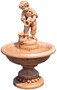 Casa Padrino Barock Springbrunnen Junge Beige  70 x H. 113 cm 