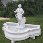 Casa Padrino Barock Springbrunnen Grau 138 x 88 x H. 107 cm - Made in Italy