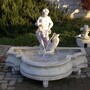 Casa Padrino Barock Springbrunnen Grau 138 x 88 x H. 107 cm - Made in Italy