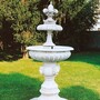 Casa Padrino Barock Springbrunnen Wei�  95 x H. 215 cm - Made in Italy
