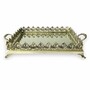 Casa Padrino Barock Tablett Gold 45 cm - Barockstil Gastronomie Accessoires 