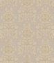 Casa Padrino Barock Textiltapete Beige / Creme / Grau 10,05 x 0,53 m - Tapete im Barockstil 