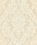 Casa Padrino Barock Textiltapete Creme / Wei� 10,05 x 0,53 m - Wohnzimmer Tapete - Deko Accessoires im Barockstil 