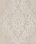 Casa Padrino Barock Textiltapete Grau / Beige 10,05 x 0,53 m - Wohnzimmer Tapete - Deko Accessoires im Barockstil 