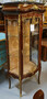 Casa Padrino Barock Vitrine Braun / Gold - Prunkvoller Barock Vitrinenschrank mit Glast�r - Handgefertigte Barock Wohnzimmer M�bel 