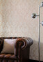 Casa Padrino Barock Vliestapete Hellrosa / Beige - Barockstil Wohnzimmer Tapete mit elegantem Muster - Wanddeko im Barockstil - Tapeten im Barockstil - Barock Tapeten - Barock Deko