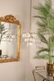 Casa Padrino Barock Wandspiegel Gold 90 x H. 158 cm - Prunkspiegel mit dekorativer Krone