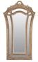 Casa Padrino Barock Wandspiegel Braun / Gold 115 x H. 207 cm - Barockstil Spiegel Antik Stil M�bel