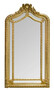 Casa Padrino Barockstil Wandspiegel Gold 108 x H. 200 cm - Edel & Prunkvoll
