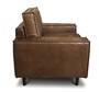 Casa Padrino Luxus Echtleder Lounge Sessel Vintage Leder Braun - Luxus Wohnzimmer Sessel M�bel B�ffelleder