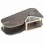 Casa Padrino Luxus Couchtisch mit 2 Beistelltischen Grau / Silber - Luxus Wohnzimmertisch Set - Luxus M�bel - Hotel M�bel - Wohnzimmer M�bel
