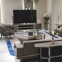 Casa Padrino Luxus Couchtisch mit 2 Beistelltischen Grau / Silber - Luxus Wohnzimmertisch Set - Luxus M�bel - Hotel M�bel - Wohnzimmer M�bel