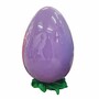 Casa Padrino Deko Osterei Lila / Gr�n H. 52 - Oster Dekoration 