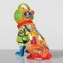 Casa Padrino Deko Skulptur Hund Bulldogge mit Kopfh�rern Bunt H. 120 cm