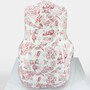 Casa Padrino Deko Skulptur Panda B�r Wei� / Rosa H. 90 cm - Deko Figur