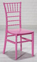 Casa Padrino Designer Acryl Stuhl Set Rosa 40 x 46 x H. 92,5 cm - Esszimmerst�hle - Acryl Esszimmer M�bel