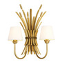 Casa Padrino Luxus Wandleuchte Antik Gold 47 x 24 x H. 53 cm - Hotel & Restaurant Wandlampe