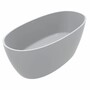 Casa Padrino Freistehende Luxus Badewanne Hochglanz Wei� 169,4 cm - Badezimmer M�bel
