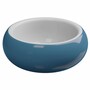 Casa Padrino Freistehende Luxus Acryl Badewanne Blau / Wei�  150 cm - Made in Italy