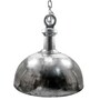 Casa Padrino H�ngeleuchte Silber  50 x H. 50 cm - Aluminium Kuppelleuchte 