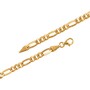 Casa Padrino Halskette 3+1 5mm aus 19,2 Kt Gold