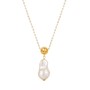 Casa Padrino Halskette Conta de Viana aus 19,2Kt Gold mit Barockperle