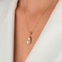 Casa Padrino Halskette Conta de Viana aus 19,2Kt Gold mit Barockperle
