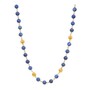 Casa Padrino Halskette Contas de Viana aus 19,2Kt Gold mit Lapislazuli