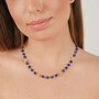 Casa Padrino Halskette Contas de Viana aus 19,2Kt Gold mit Lapislazuli
