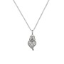 Casa Padrino Halskette Herz von Viana 2,5 cm aus Sterlingsilber