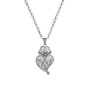 Casa Padrino Halskette Herz von Viana 4,0 cm aus Sterlingsilber