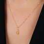 Casa Padrino Halskette Herz von Viana XXS aus 19,2Kt Gold
