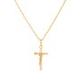 Casa Padrino Halskette Kruzifix aus 19,2Kt Gold