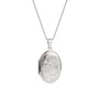 Casa Padrino Halskette Mem�ria Oval aus Sterlingsilber