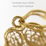 Casa Padrino Halskette Solit�r Diamant aus 19,2Kt Gold