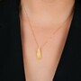 Casa Padrino Halskette Unsere Liebe Frau von F�tima aus 19,2Kt Gold
