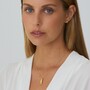 Casa Padrino Halskette Unsere Liebe Frau von F�tima aus Vergoldetem Silber