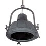 Casa Padrino Industrial Stil H�ngeleuchte Antik Grau  49 x H. 79 cm - Metall Fabriklampe 