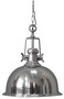 Casa Padrino Industrie Stil Metall H�ngeleuchte Silber  39 x H. 47 cm 