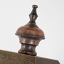Casa Padrino Jugendstil Au�enwandleuchte 21 x 39 x H. 70 cm - Bronze - Nostalgische Wetterfeste Au�enleuchte