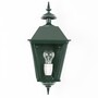 Casa Padrino Jugendstil Au�enwandleuchte 22 x 15 x H. 51 cm - Gr�n - Nostalgische Wetterfeste Au�enleuchte