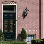 Casa Padrino Jugendstil Au�enwandleuchte 22 x 29 x H. 70 cm - Gr�n - Nostalgische Wetterfeste Au�enleuchte