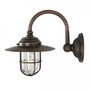 Casa Padrino Jugendstil Au�enwandleuchte 22 x 33 x H. 29 cm - Bronze - Nostalgische Wetterfeste Au�enleuchte