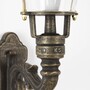 Casa Padrino Jugendstil Au�enwandleuchte 24 x 31 x H. 61 cm - Verschiedene Farben - Nostalgische Wetterfeste Au�enleuchte
