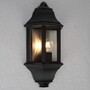 Casa Padrino Jugendstil Au�enwandleuchte 25 x 12 x H. 48 cm - Verschiedene Farben - Nostalgische Wetterfeste Au�enleuchte