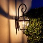 Casa Padrino Jugendstil Au�enwandleuchte 25 x 36 x H. 65 cm - Verschiedene Farben - Nostalgische Wetterfeste Au�enleuchte