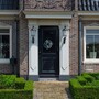 Casa Padrino Jugendstil Au�enwandleuchte 29 x 46 x H. 86 cm - Bronze - Nostalgische Wetterfeste Au�enleuchte